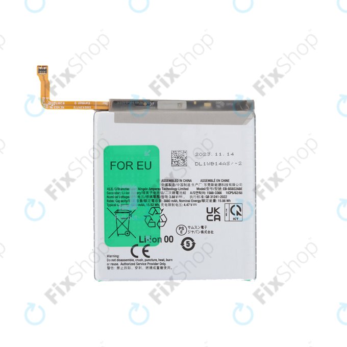 Samsung Galaxy S24 S921B - Akkumulátor EB-BS921, EB-BS922ABE 4000mAh