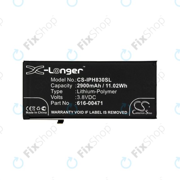 Apple iPhone XR - Akkumulátor 616-00471, 616-00468 2900mAh HQ