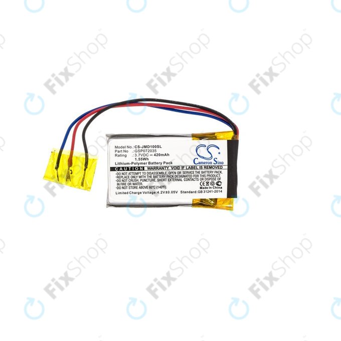 JBL Go - Akkumulátor GSP072035 Li-Pol 420mAh HQ