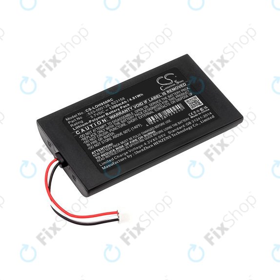 Akkumulátor Logitech Harmony 9, 1300mAh, Li-Pol, 3.7V, 533-000128, HQ