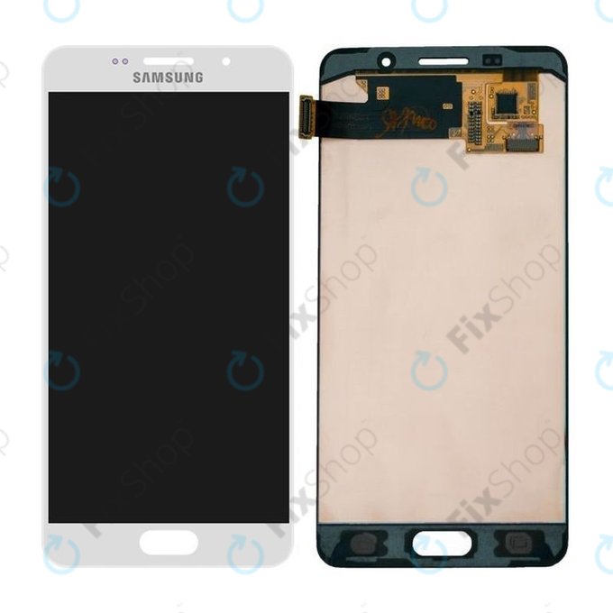 Samsung Galaxy A5 A510F (2016) - LCD Kijelző + Érintőüveg (White) - GH97-18250A Genuine Service Pack