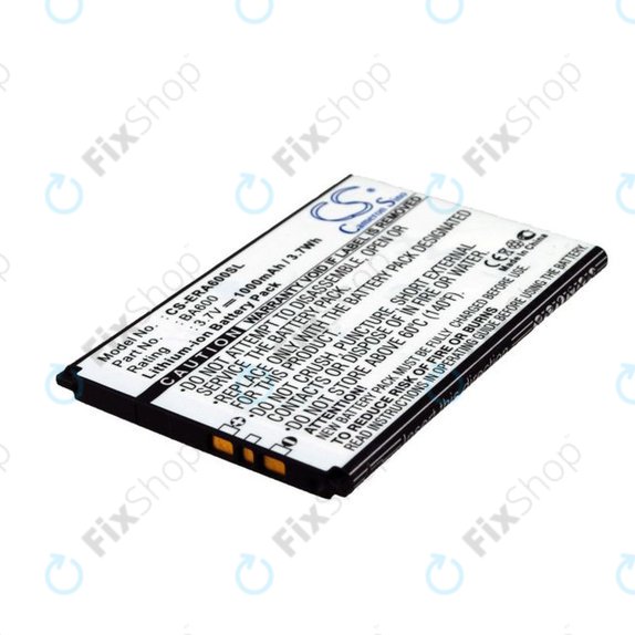 Akkumulátor Sony Ericsson Kumquat, ST25, ST25i, Xperia U, 1000mAh, Li-Ion, 3.7V, BA600, HQ