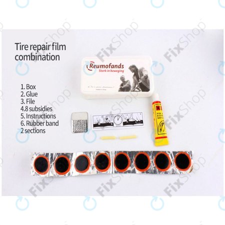 Praktikus Javítókészlet Kerékpárokhoz és Robogókhoz 6in1