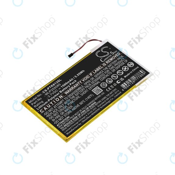 Akkumulátor Pocketbook 611, Pocketbook 625, 1500mAh, Li-Pol, 3.7V, MLP255085, HQ