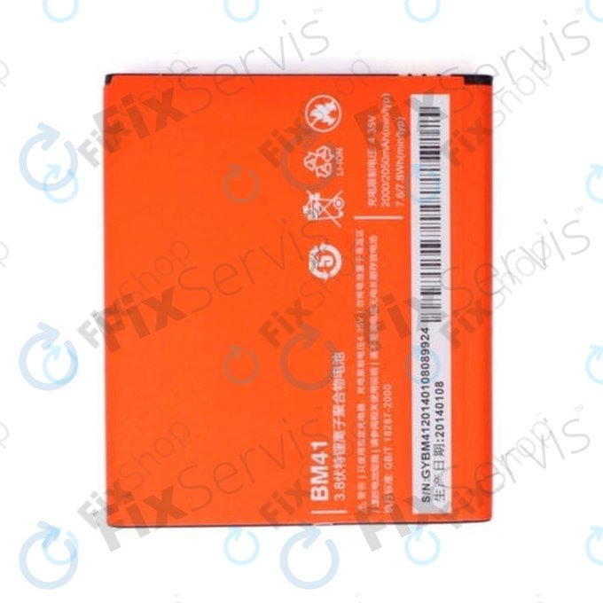 Xiaomi Redmi 1S - Akkumulátor BM41 2050mAh