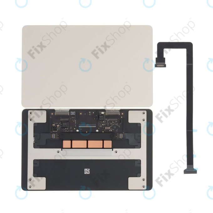 Trackpad komplett MacBook Air 13", A3113 (2024), Starlight, 661-40276, Genuine Apple