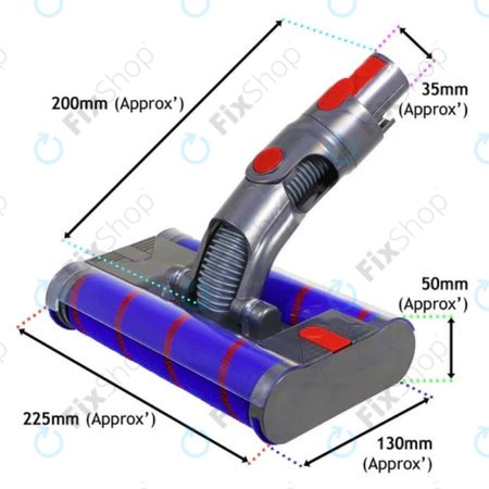 Dyson V-series, Outsize - Dupla Görgős Padlófúvóka