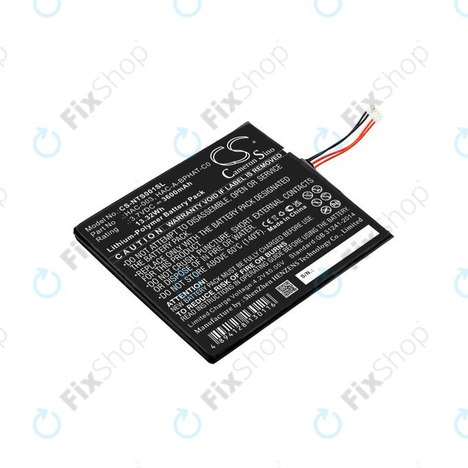 Nintendo Switch - Akkumulátor HAC-003 3600mAh HQ