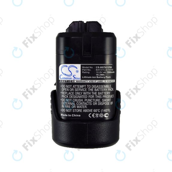 Akkumulátor Bosch GOP 10.8V, 1500mAh, Li-Ion, 10.8V, BAT411, BAT413, HQ