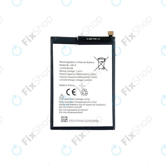 Infinix Hot 10i - Akkumulátor BL-58CX 6000mAh