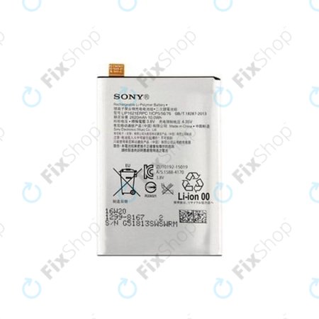 Sony Xperia X F5121, X Dual F5122, L1 G3313 - Akkumulátor LIS1621ERPC 2620mAh - 1299-8167 Genuine Service Pack