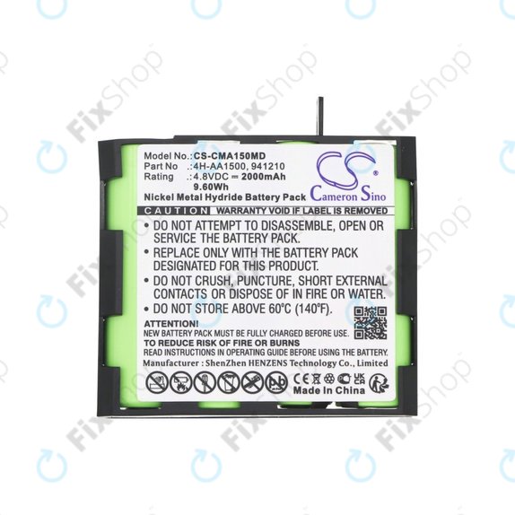 Akkumulátor Compex MI-Fitness, 2000mAh, Ni-MH, 4.8V, 941213, HQ