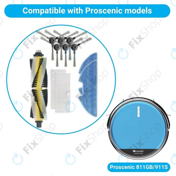 Proscenic 811GB, 911S - Komplett kiegészítő készlet