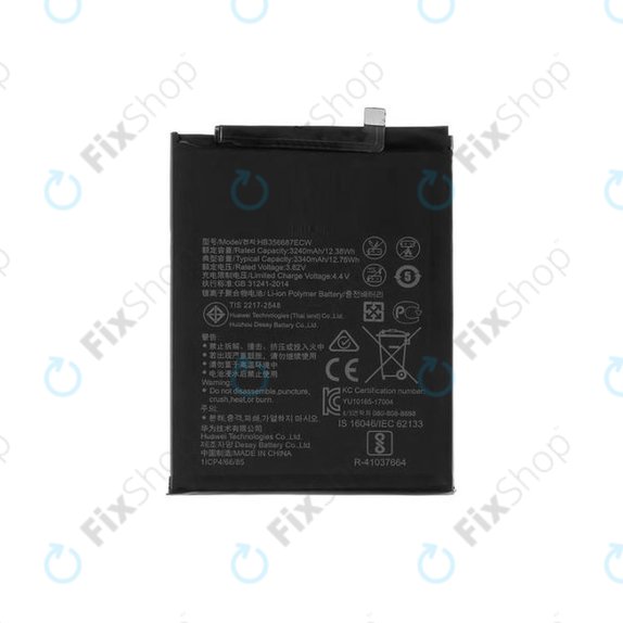 Huawei Mate 10 Lite, Honor 7X, Nova 2 Plus, P Smart Plus (Nova 3i), P30 Lite, P30 Lite 2020 - Akkumulátor HB356687ECW 3340mAh