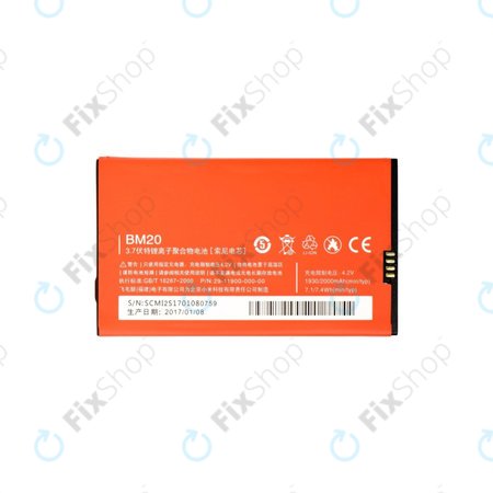Xiaomi Mi2 - Akkumulátor BM20 2000mAh
