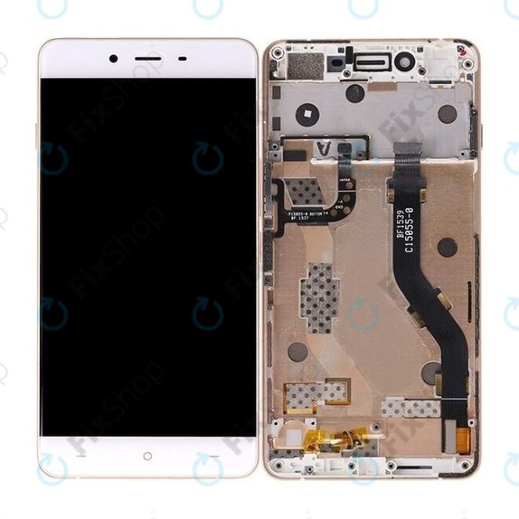 OnePlus X - LCD Kijelző + Érintőüveg + Keret (White) TFT