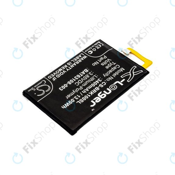 Akkumulátor Blackberry Keyone, 3400mAh, Li-Pol, 3.85V, BAT63108-003, HQ
