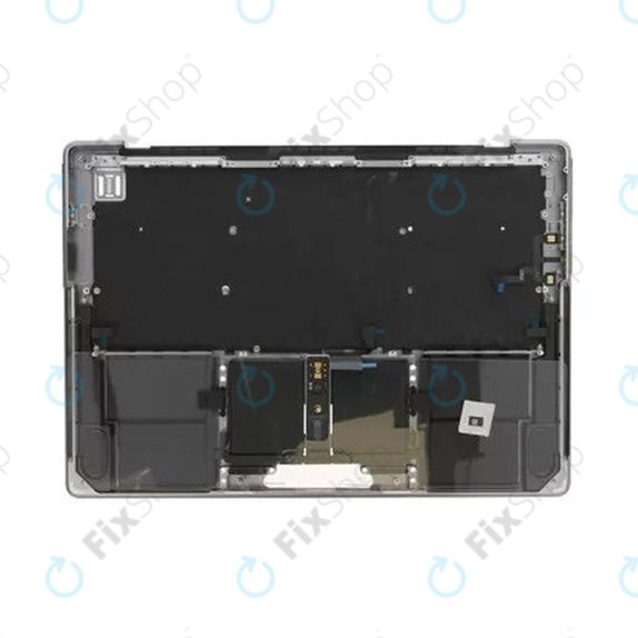 Felső billentyűzetkeret MacBook Pro 14", A2442 (2021), A2779 (2023), US billentyűzettel és akkumulátorral, Space Gray, 661-32210, Genuine Apple