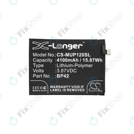 Xiaomi Mi 11 Lite 4G, Mi 11 Lite 5G, 11 Lite 5G NE - Akkumulátor BP42 4100mAh HQ