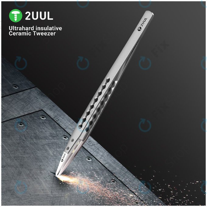 Precíziós csipesz, kerámia szigetelésű, 2UUL TW31