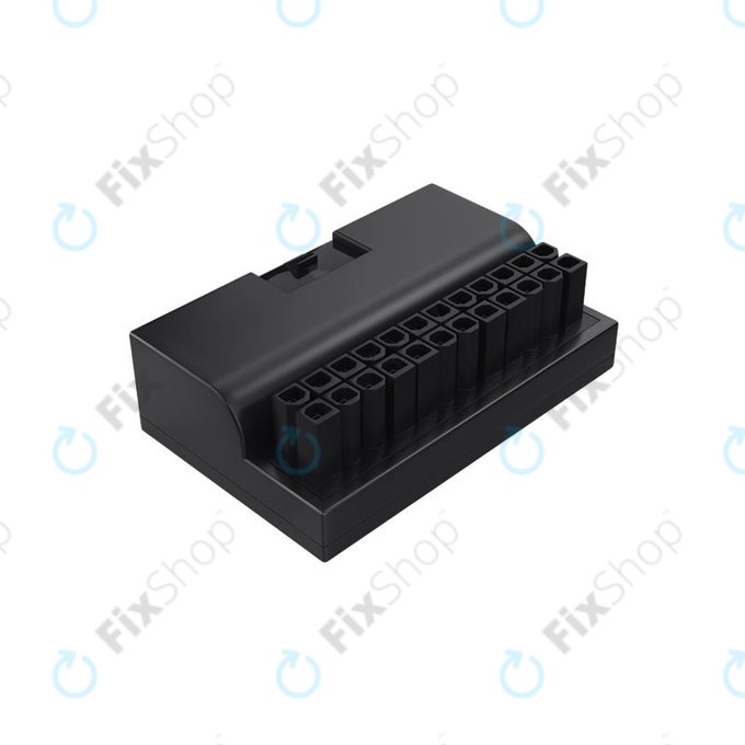 ATX 24 tűs 90°-os alaplapi tápcsatlakozó adapter