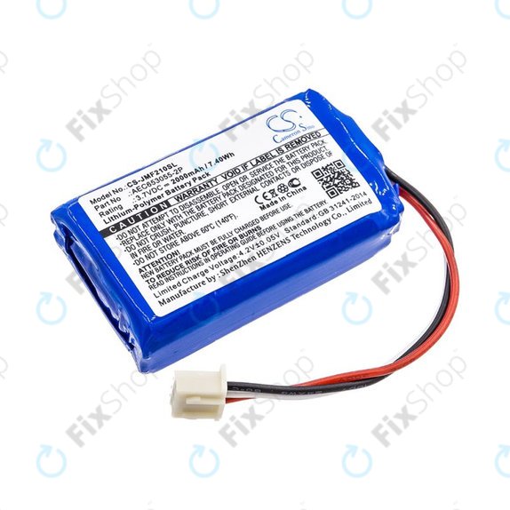 Akkumulátor JBL Flip 2 (2013), 2000mAh, Li-Pol, 3.7V, AEC653055-2P, HQ