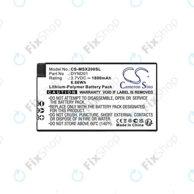 Akkumulátor Microsoft Xbox Elite Series 2, 1800mAh, Li-Pol, 3.7V, DYND01, HQ