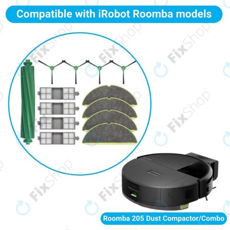 iRobot Roomba 205 Dust Compactor, DustCompactor Combo - Komplett kiegészítő készlet