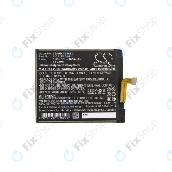 Umidigi A7 Pro - Akkumulátor 1ICP/5/65/87 4000mAh HQ