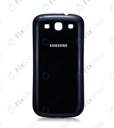 Samsung Galaxy S3 i9300 - Akkumulátor Fedőlap (Sapphire Black)