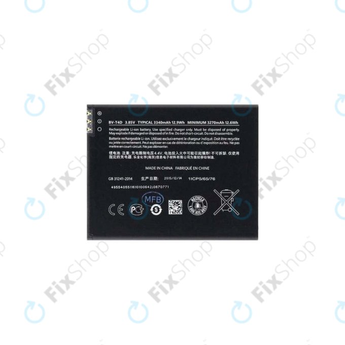 Microsoft Lumia 950 XL - Akkumulátor BV-T4D 3340mAh