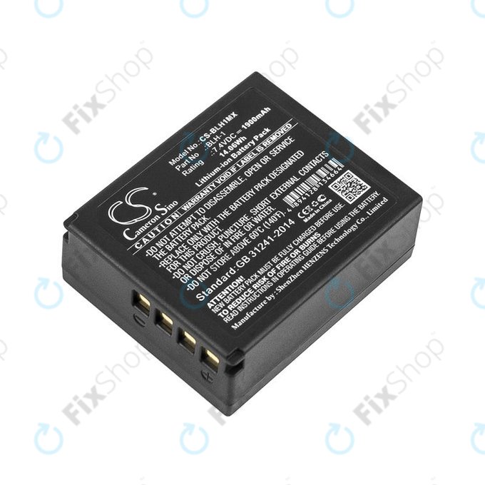 Akkumulátor Olympus EM1, 1900mAh, Li-Ion, 7.4V, BLH-1, HQ