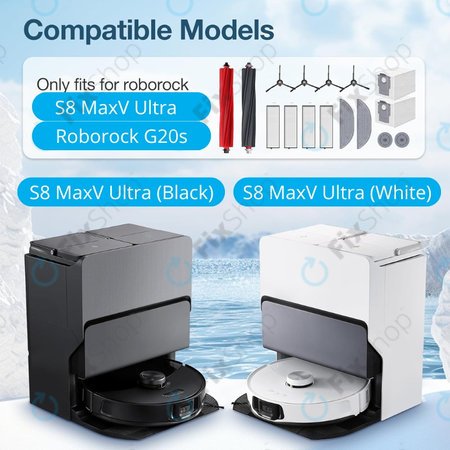 Xiaomi Roborock G20s, S8 MaxV Ultra - Bővített készlet