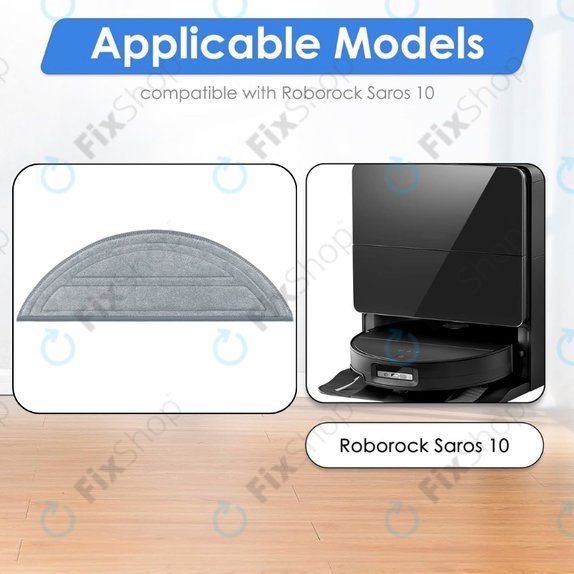 Felmosórongy, 2 db Xiaomi Roborock Saros 10