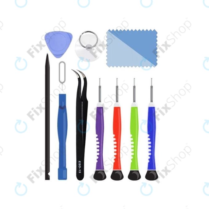 FixPremium - Mobiltelefon Szétszedő Szerszámkészlet (Teljes) 11in1