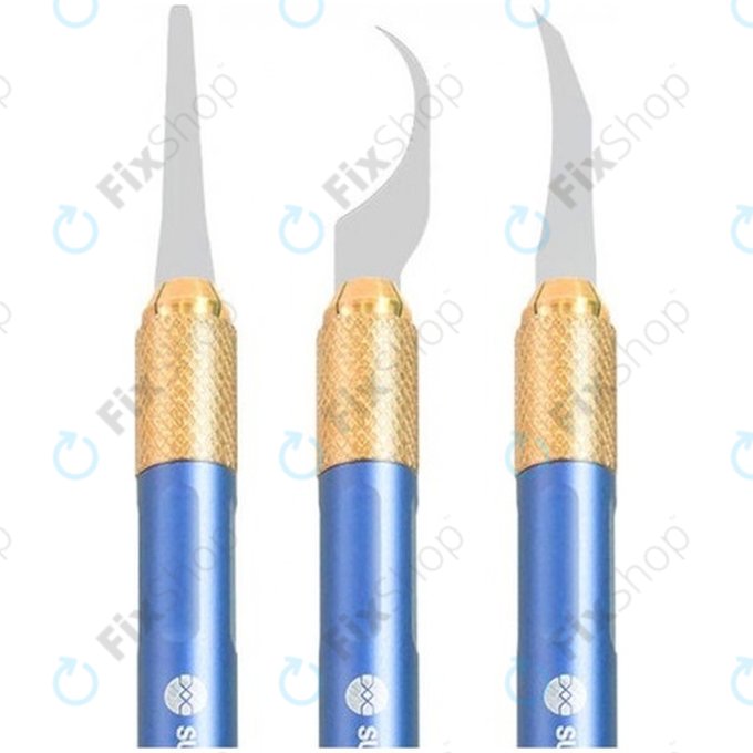 Sunshine SS-101F - Ragasztó Eltávolító Kés + Készlet Pengével