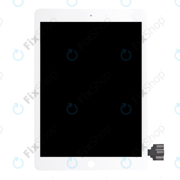 LCD Kijelző iPad Pro 9.7" (2016), White, Érintőüveg keret nélkül