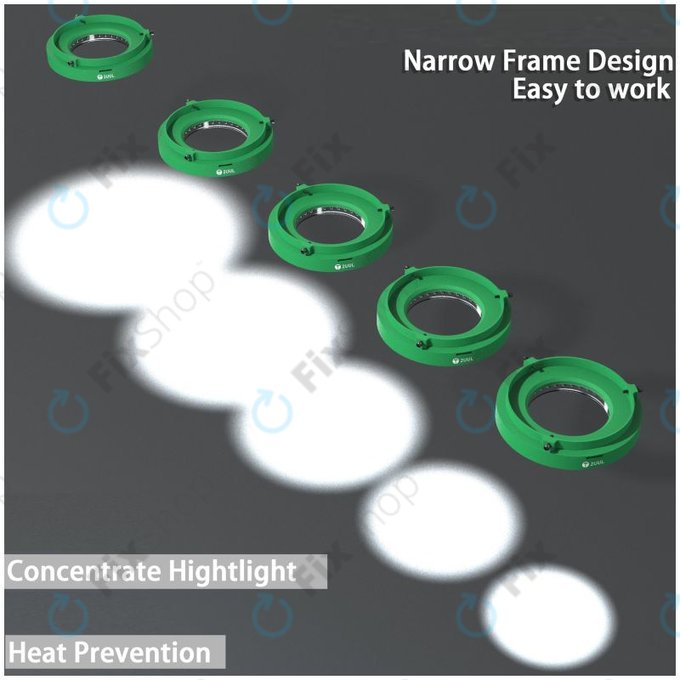 2UUL - Állítható LED Mikroszkóp Lámpa