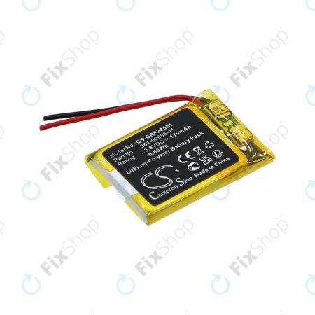 Akkumulátor Garmin Forerunner 245, Forerunner 245 Music, 170mAh, Li-Pol, 3.8V, 361-00086-11, HQ