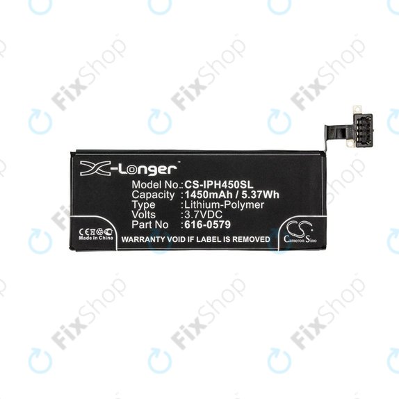 Apple iPhone 4S - Akkumulátor 616-0579 1450mAh HQ