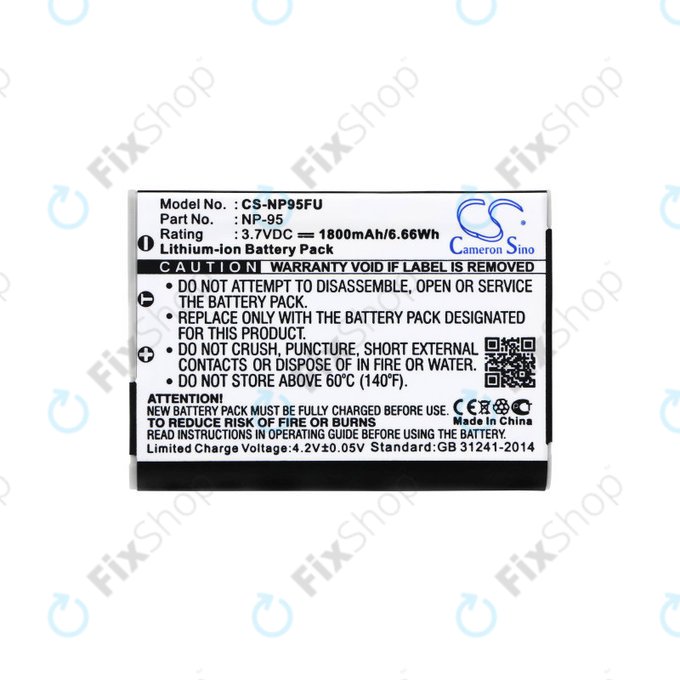 Akkumulátor Fujifilm FinePix F30, Ricoh GXR, 1800mAh, Li-Ion, 3.7V, DB-90, HQ