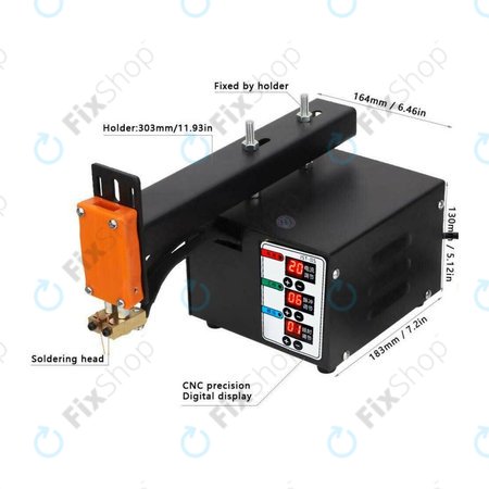 JST-IIS - 3KW High Power 18650 - Battery Spot Welder - Akkumulátor Hegesztő
