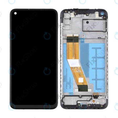 Samsung Galaxy A11 A115F - LCD Kijelző + Érintőüveg + Keret TFT