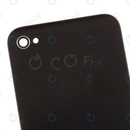 Apple iPhone 4 - Akkumulátor Fedőlap (Black)