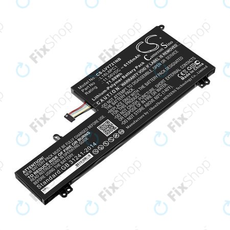 Akkumulátor Lenovo Yoga 720-15, 6150mAh, Li-Pol, 11.56V, L16L6PC1, HQ