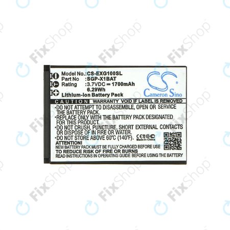 Akkumulátor Evolveo StrongPhone X1, 1700mAh, Li-ion, 3.7V, SGP-X1BAT, HQ