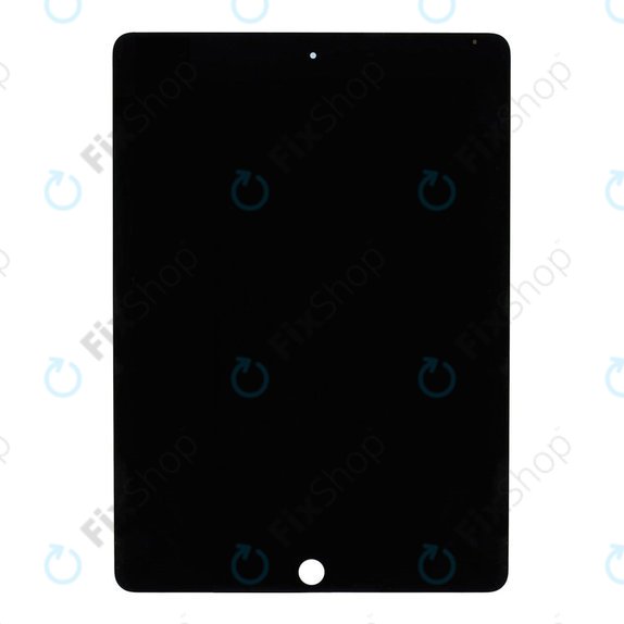 LCD Kijelző iPad Air 2, Black, Érintőüveg keret nélkül, Refurbished