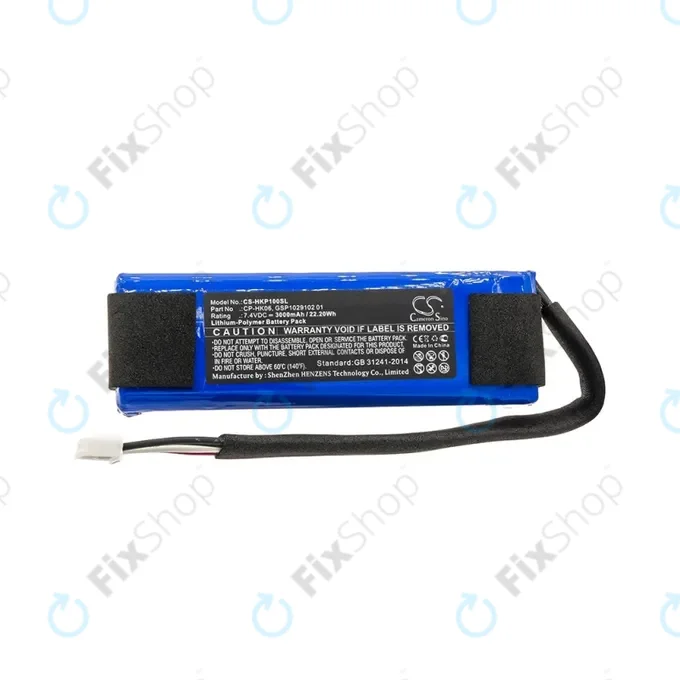 Harman/Kardon Go+ Play - Akkumulátor Li-Pol 3000mAh HQ