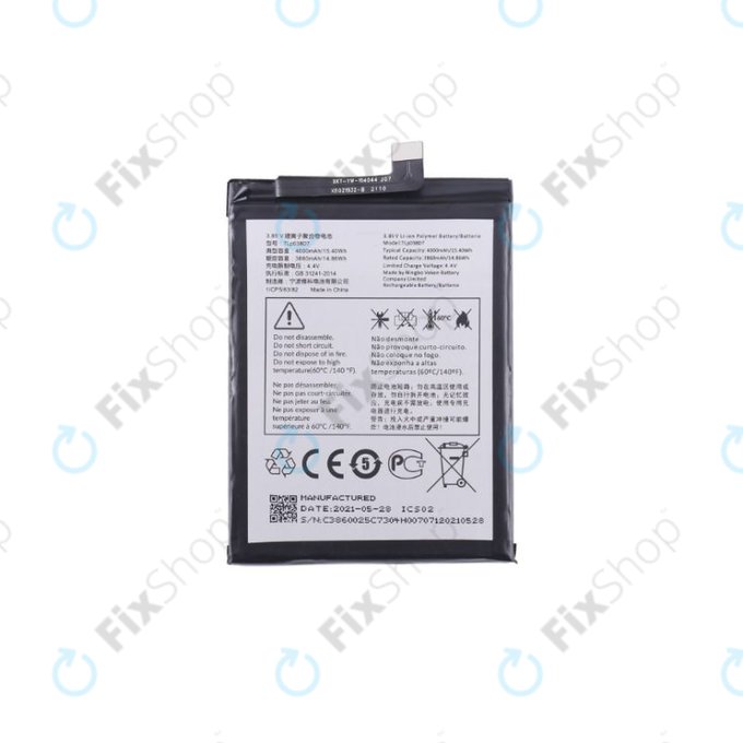 TCL 10L T770B T770H - Akkumulátor TLp038D7 4000mAh