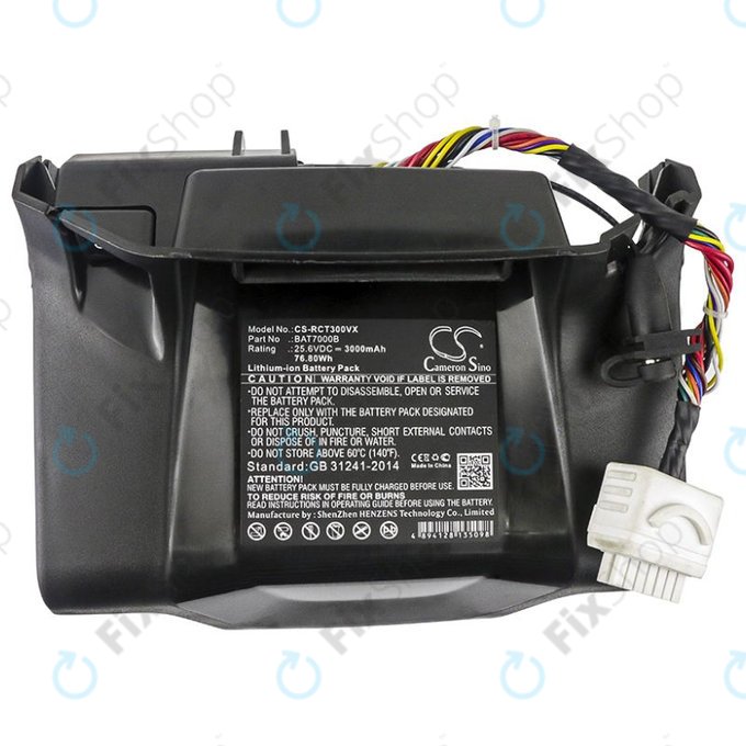 Akkumulátor Robomow City MC300, 400, 500, 800, 1000, 1200, 3000mAh, Li-Ion, 25.6V, BAT7000B, HQ